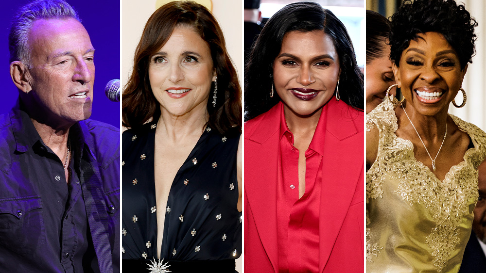 Featured image for Biden honors Springsteen, Louis-Dreyfus, Kaling, Knight, and more with National Medals of Arts.