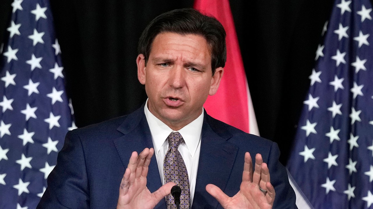 DeSantis condemns Putin as a war criminal amidst Ukraine conflict.