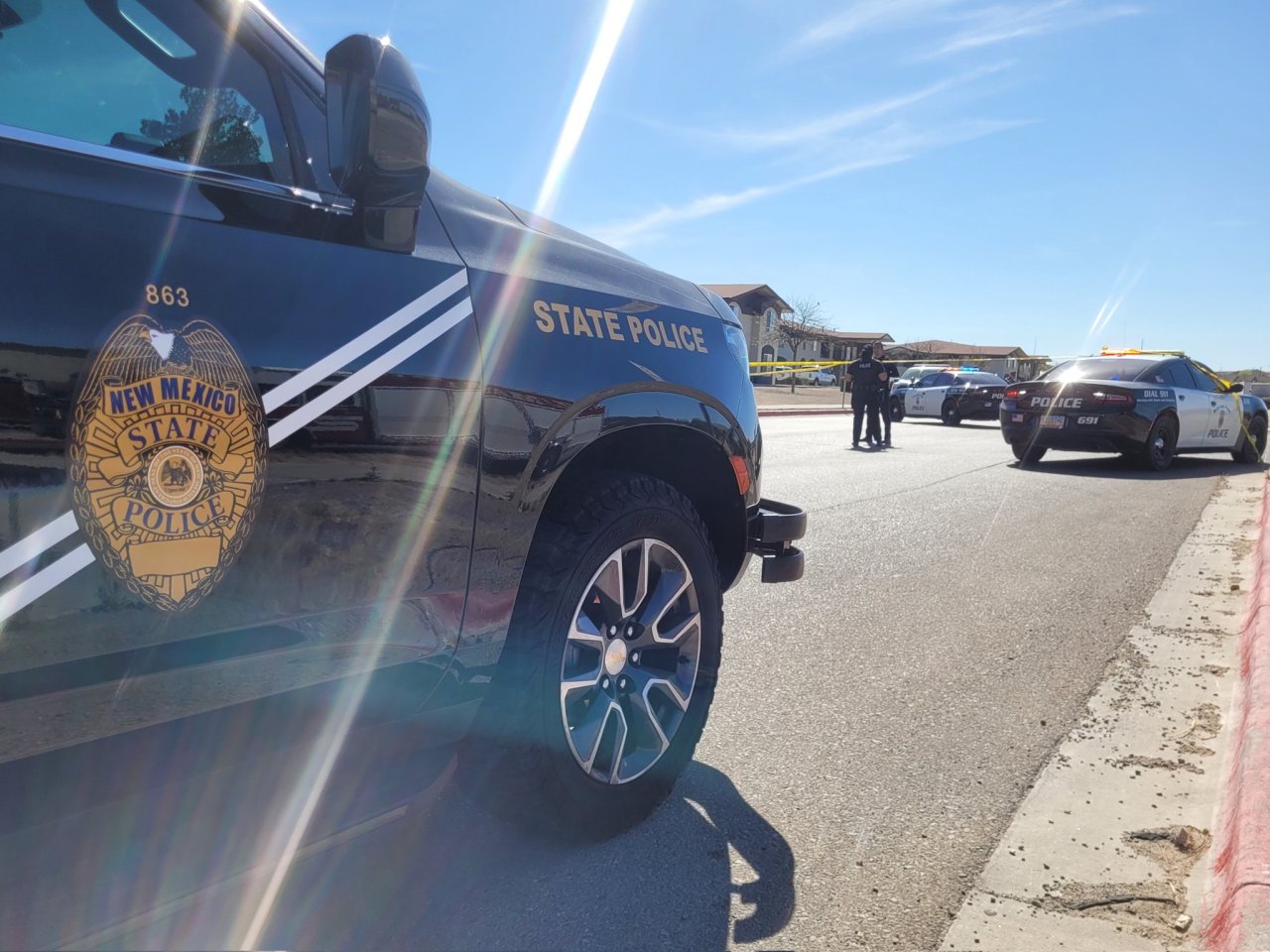 New Mexico Officer Shot During Domestic Violence Call, Suspect Arrested.