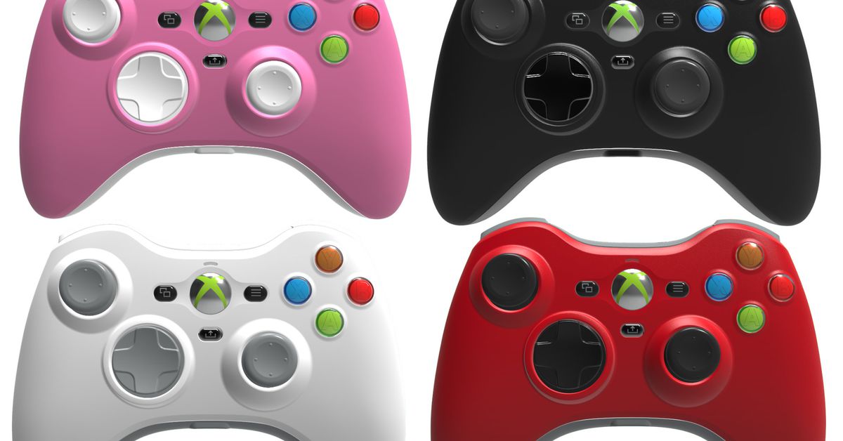 Featured image for Pre-order the new Xbox 360 controllers from Hyperkin now.