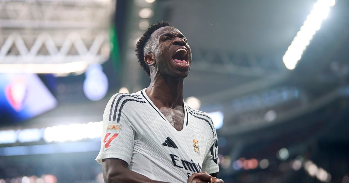 Featured image for Vinicius Shines in Real's 4-0 Win as Militao Faces Long Recovery