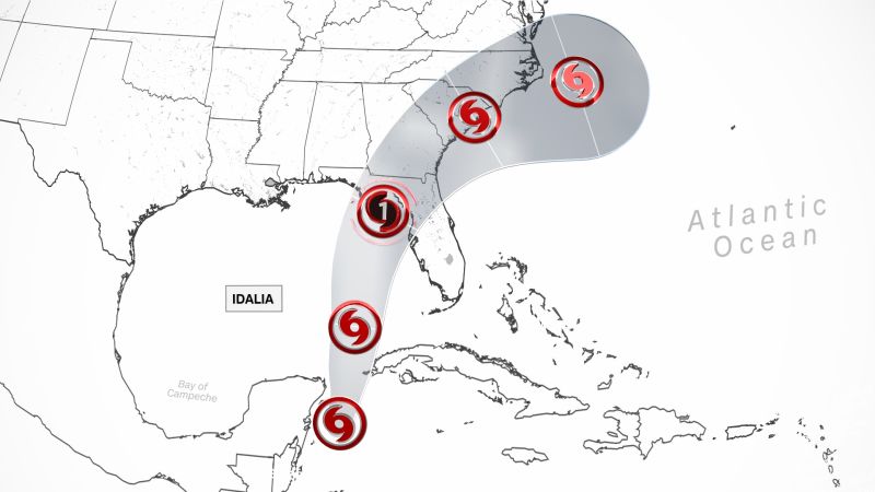 Tropical Storm Idalia Poses Threat to Gulf Coast and Florida