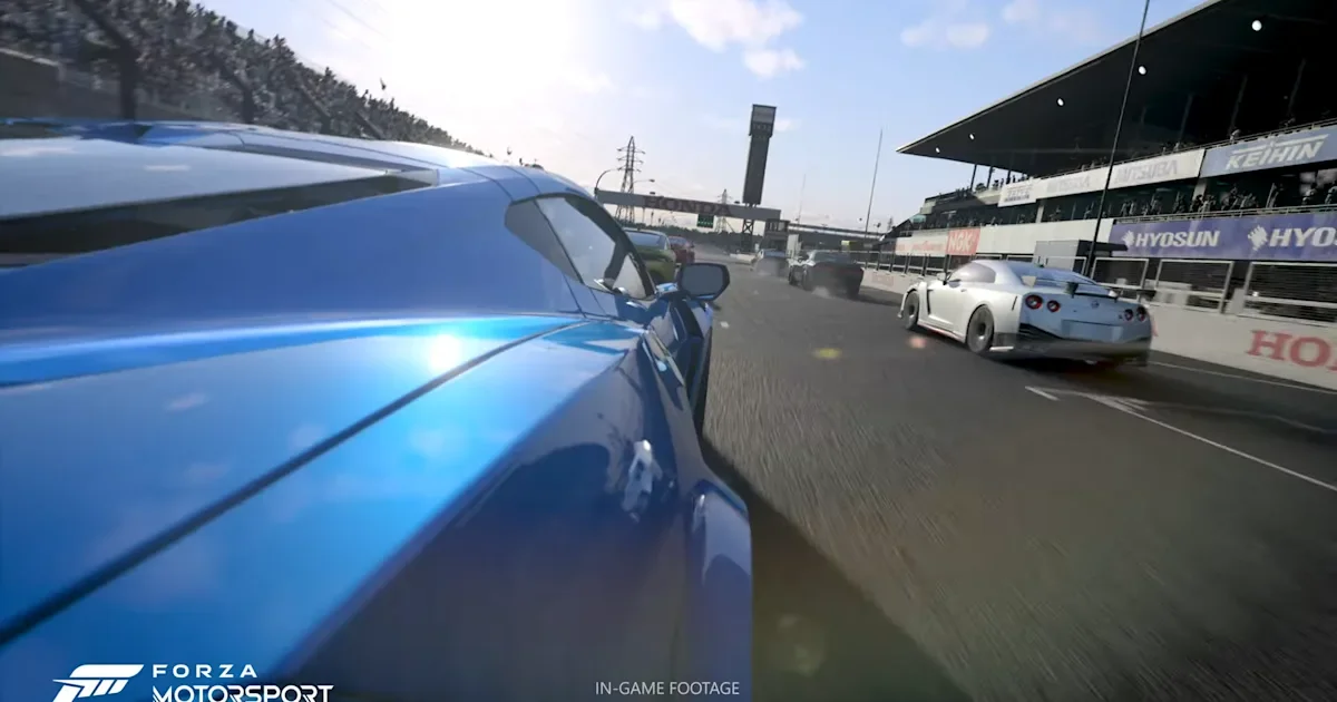 "Forza Motorsport" set to release on October 10th with new trailer.