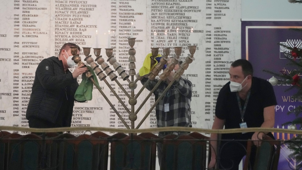 Far-right Polish lawmaker's shocking act during Hanukkah in parliament