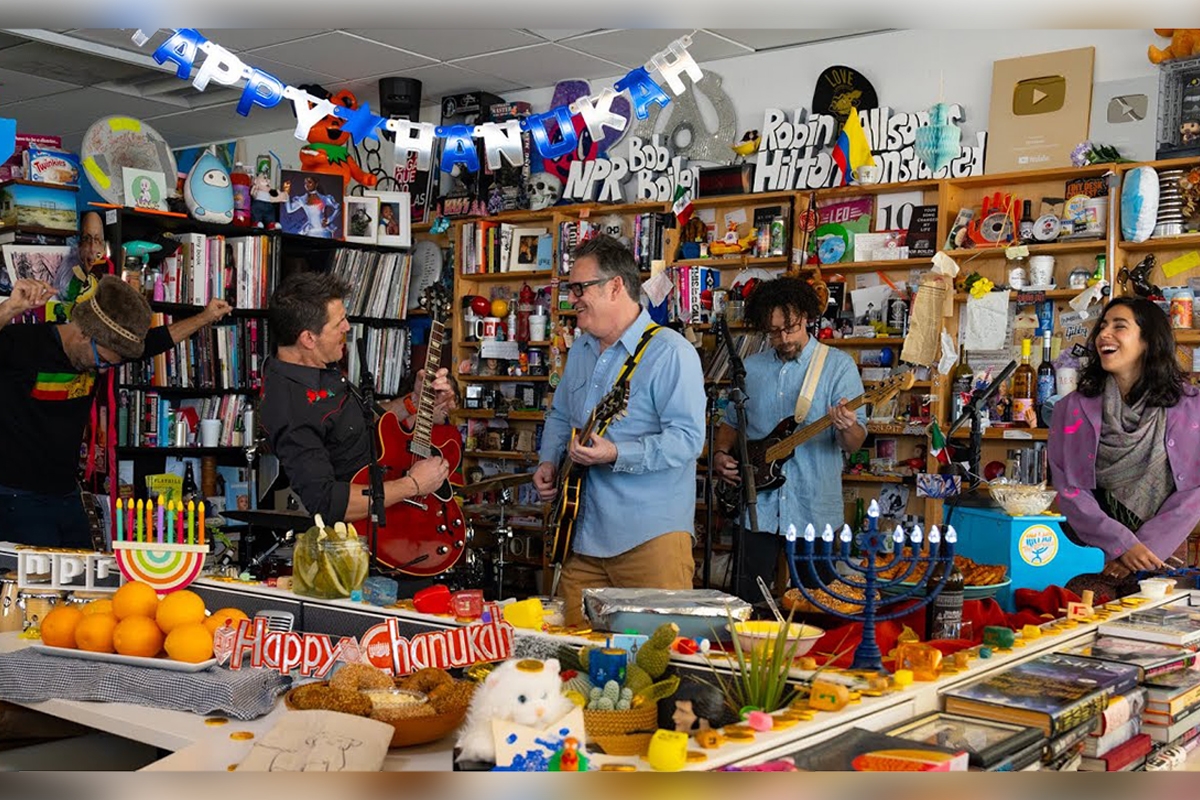 Featured image for "Jewish Joy and Rocking Hanukkah: NPR's Tiny Desk, Guster, WRKF, and The LeeVees"