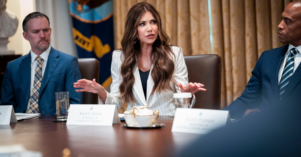 Trump and Noem Clash Over FEMA Response to Texas Floods