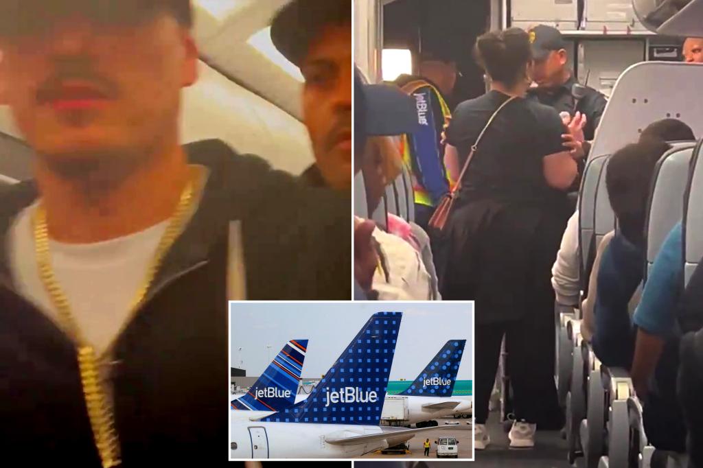 Featured image for "JetBlue Flight to Boston Diverted After Man Claiming to Be 'Devil' Causes Violent Disturbance"