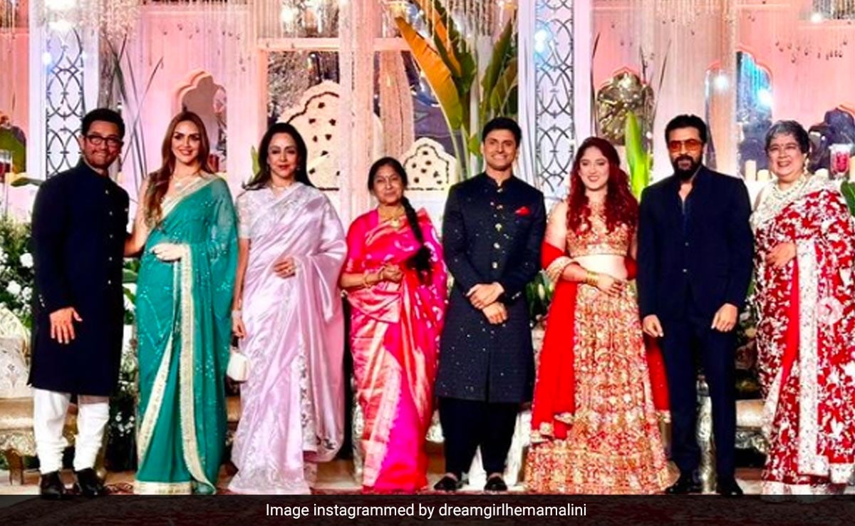 Featured image for Star-Studded Moments at Ira Khan and Nupur Shikhare's Mumbai Reception