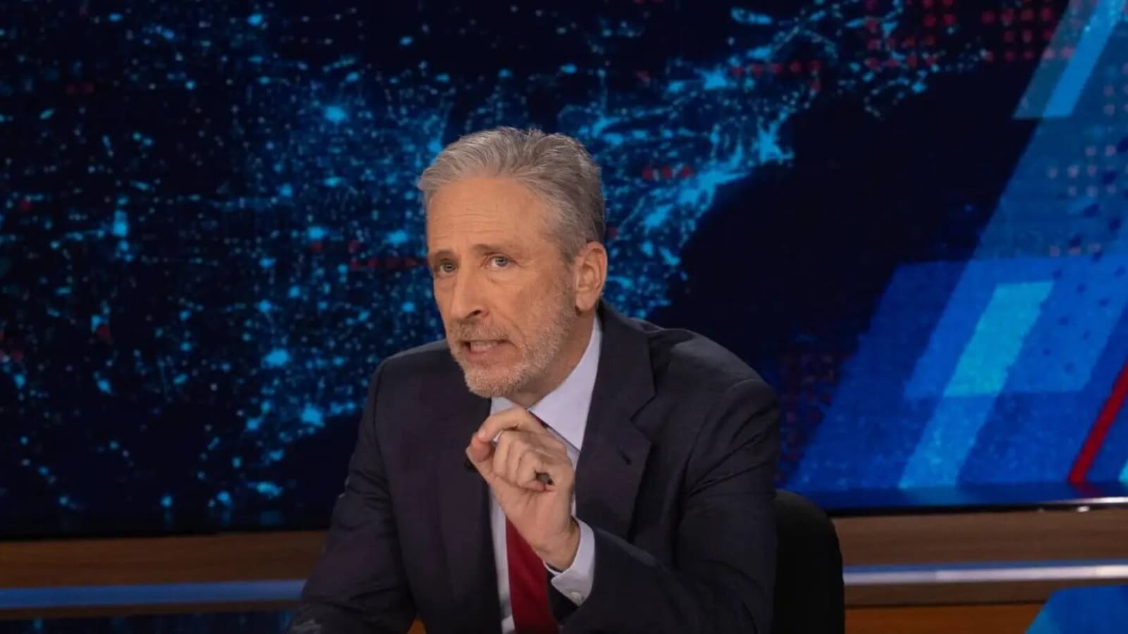 "Jon Stewart's Fiery Return to 'The Daily Show' and House GOP's Talks with Biden Special Counsel"