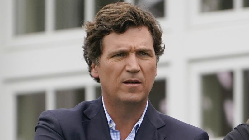 Featured image for Tucker Carlson's Racist Text Sparks Controversy and Speculation.