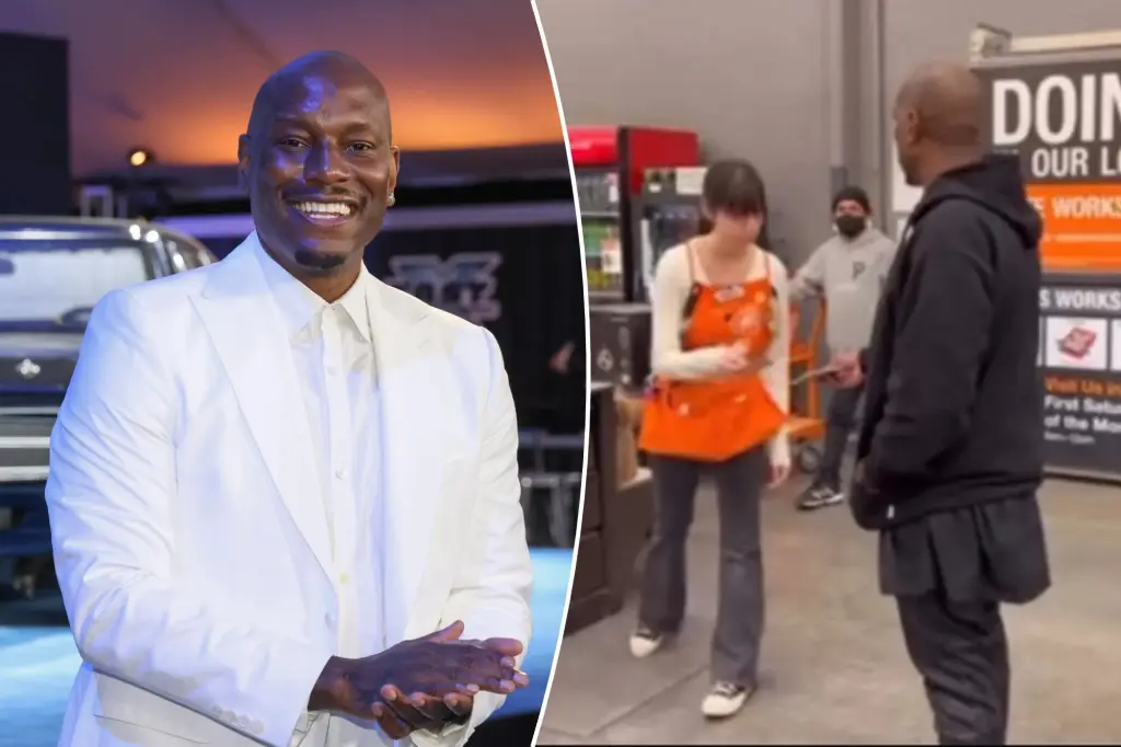 Home Depot and Tyrese Gibson Clash in $1M Lawsuit Over Racial Discrimination Claims