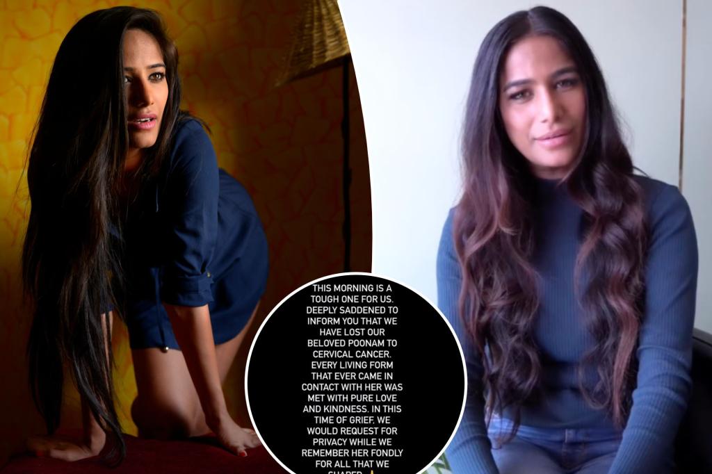 Featured image for Poonam Pandey's Fake Death Stunt Sparks Outrage and Awareness