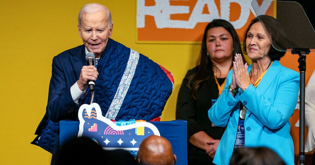 Featured image for Biden Warns of Dark Times and Criticizes Trump in Omaha