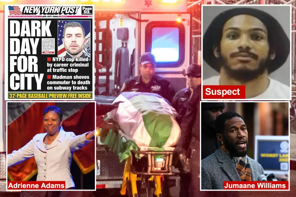 "NYPD Union Warns Politicians, Trump Attends Slain Officer's Wake"