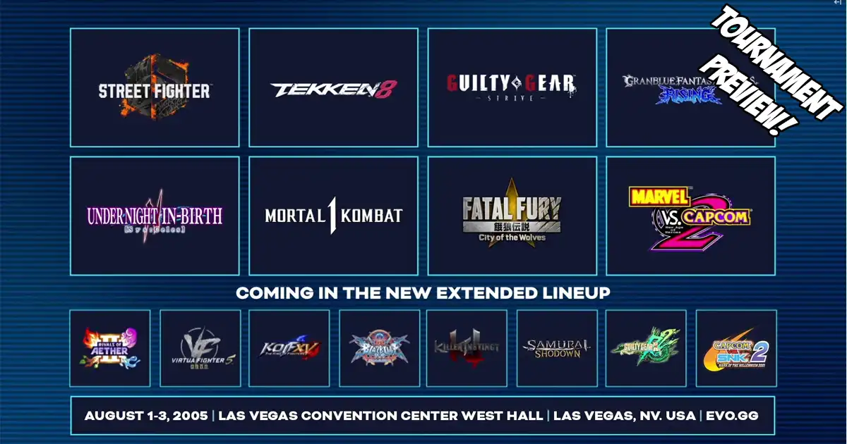 Featured image for Evo 2025: The Ultimate Fighting Game Showcase with Major Announcements and Exclusive Art