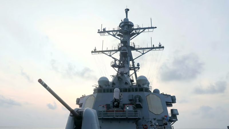 US Navy challenges China's militarization in South China Sea.