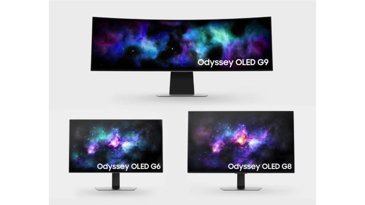 Featured image for "Samsung Launches Glare-Free Odyssey OLED Monitors in 27", 32", and 49" at CES 2024"