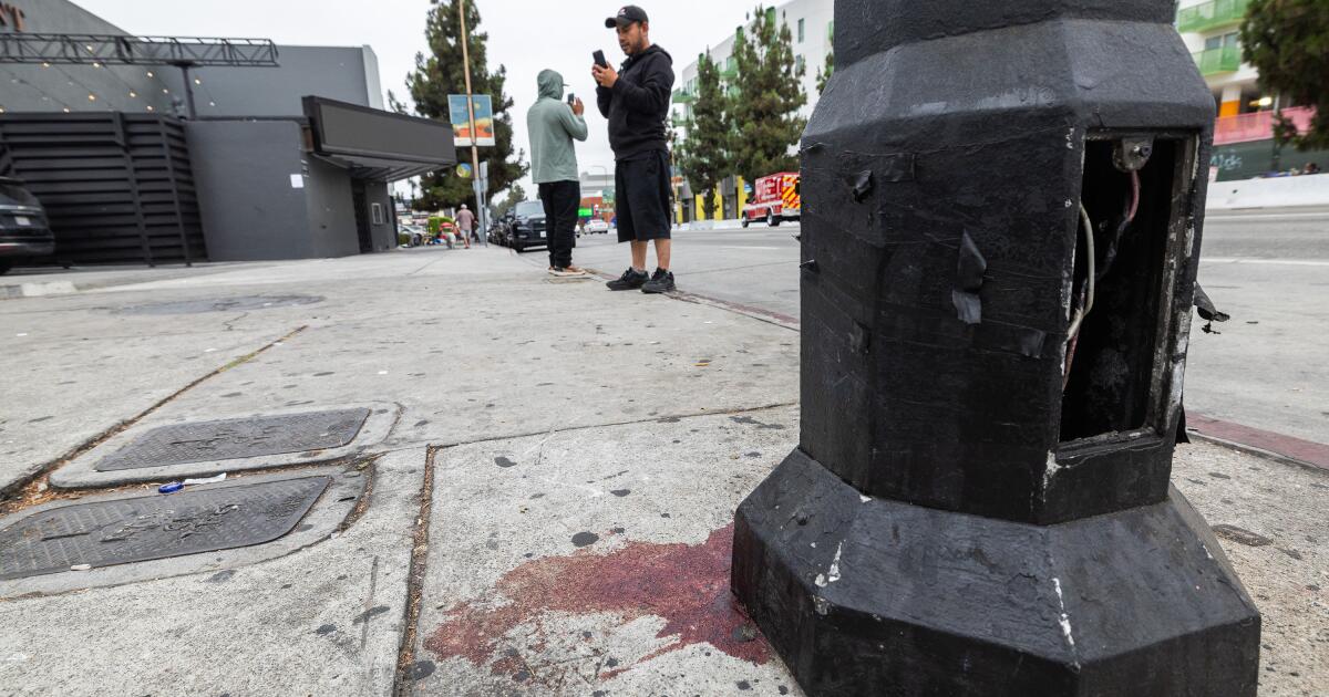 Featured image for Driver Injures 30 Outside Hollywood Club Before Being Shot