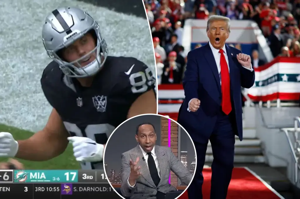 Featured image for Stephen A. Smith Criticizes NFL's Response to 'Trump Dance' Celebrations