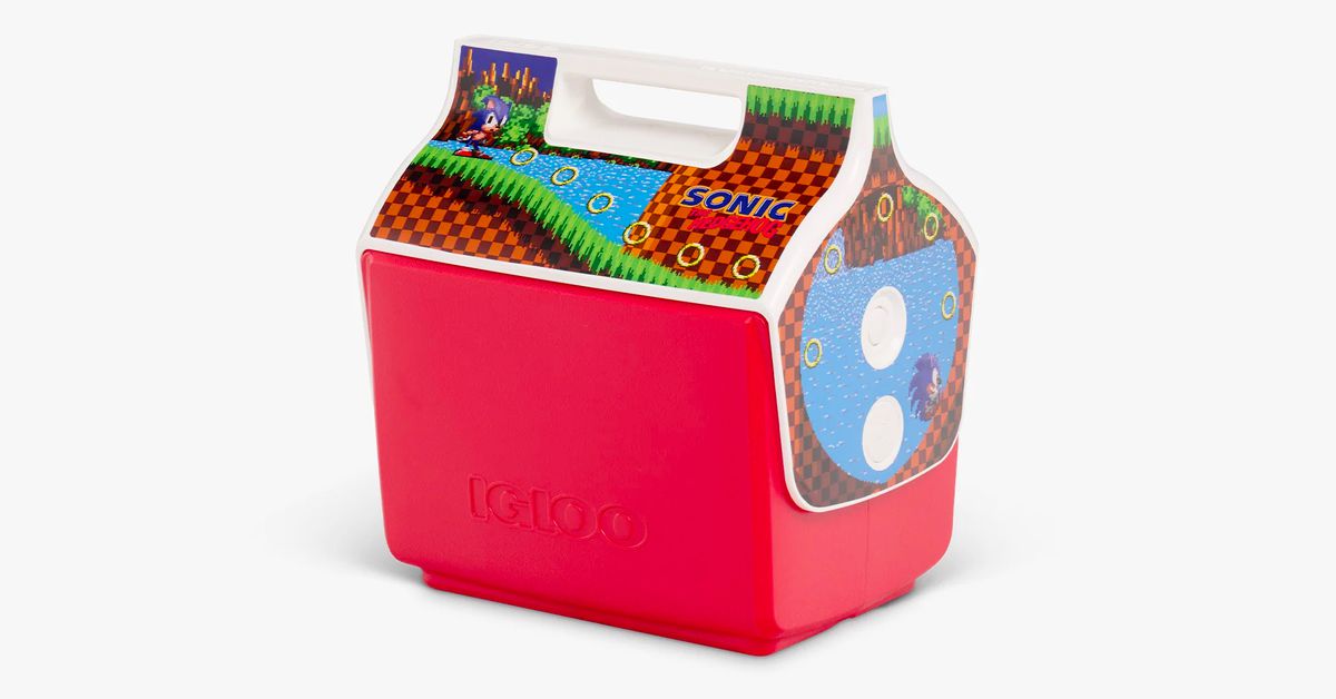 Featured image for SEGA and Igloo team up for Sonic the Hedgehog cooler now available