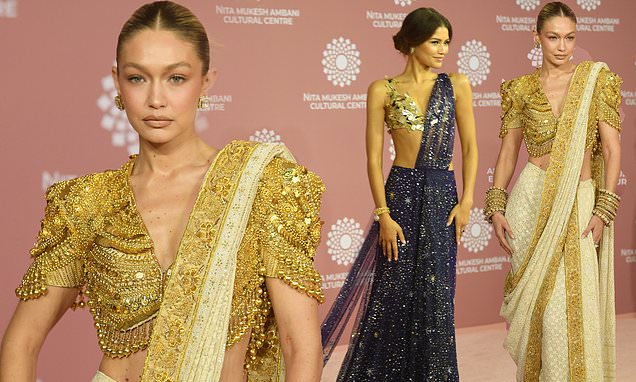 Gigi Hadid's Unforgettable Fashion Moment at Mumbai Cultural Centre Launch