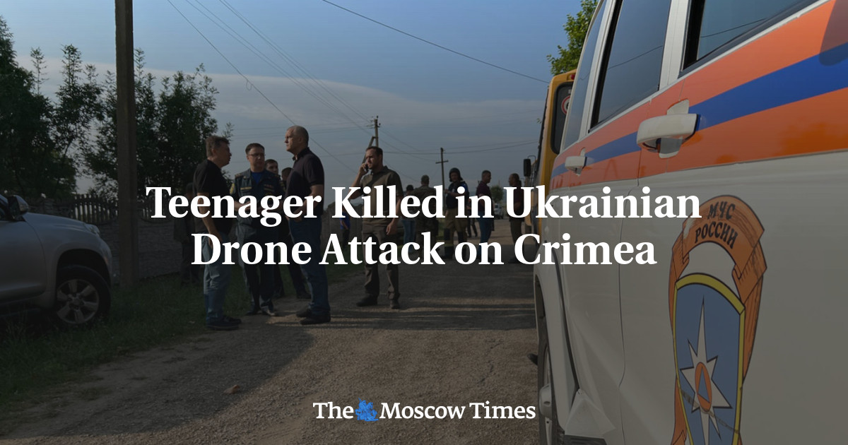 Fatal Ukrainian Drone Attack Claims Teenager's Life in Crimea