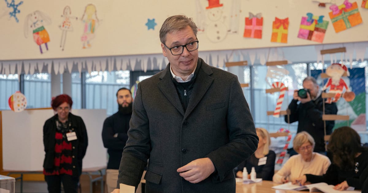 Featured image for Serbian Election: Vučić's Grip Tightens Amid Fraud Claims
