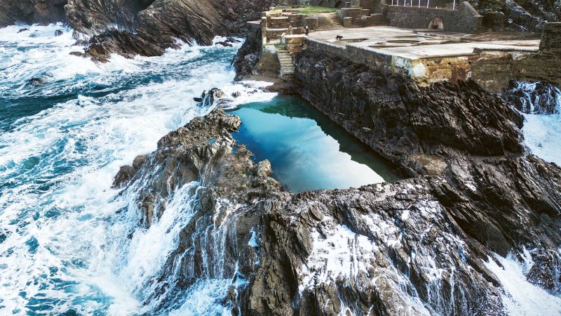 "Exploring the World's Breathtaking Saltwater 'Sea Pools'"