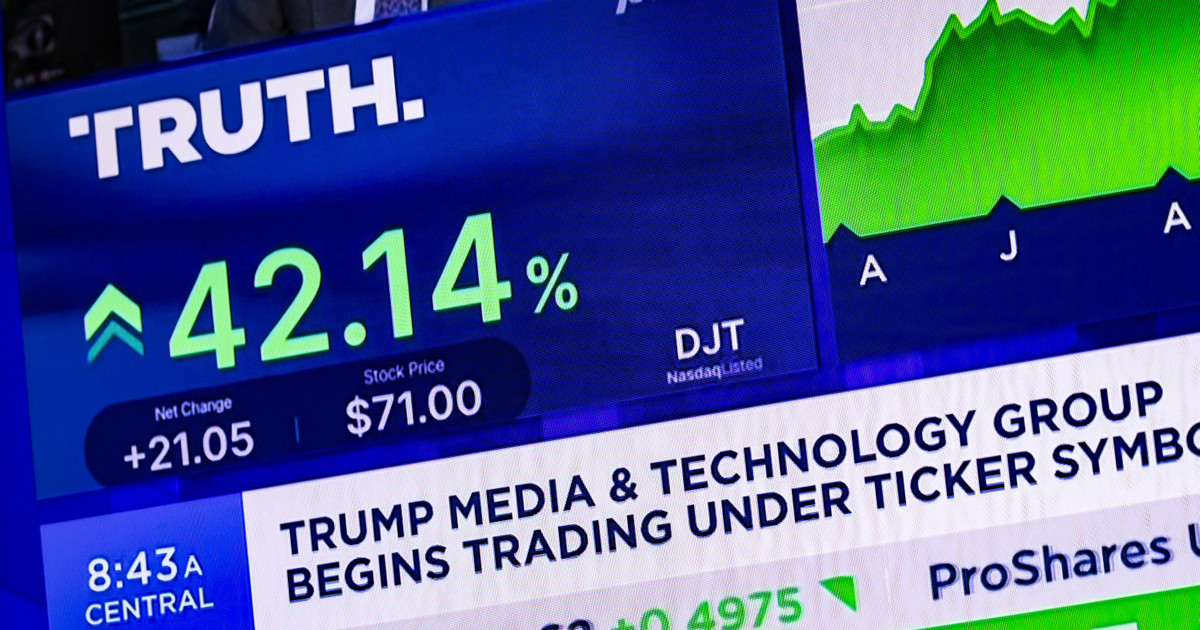 Featured image for Trump Media Faces Stock Volatility Amid Financial Maneuvers