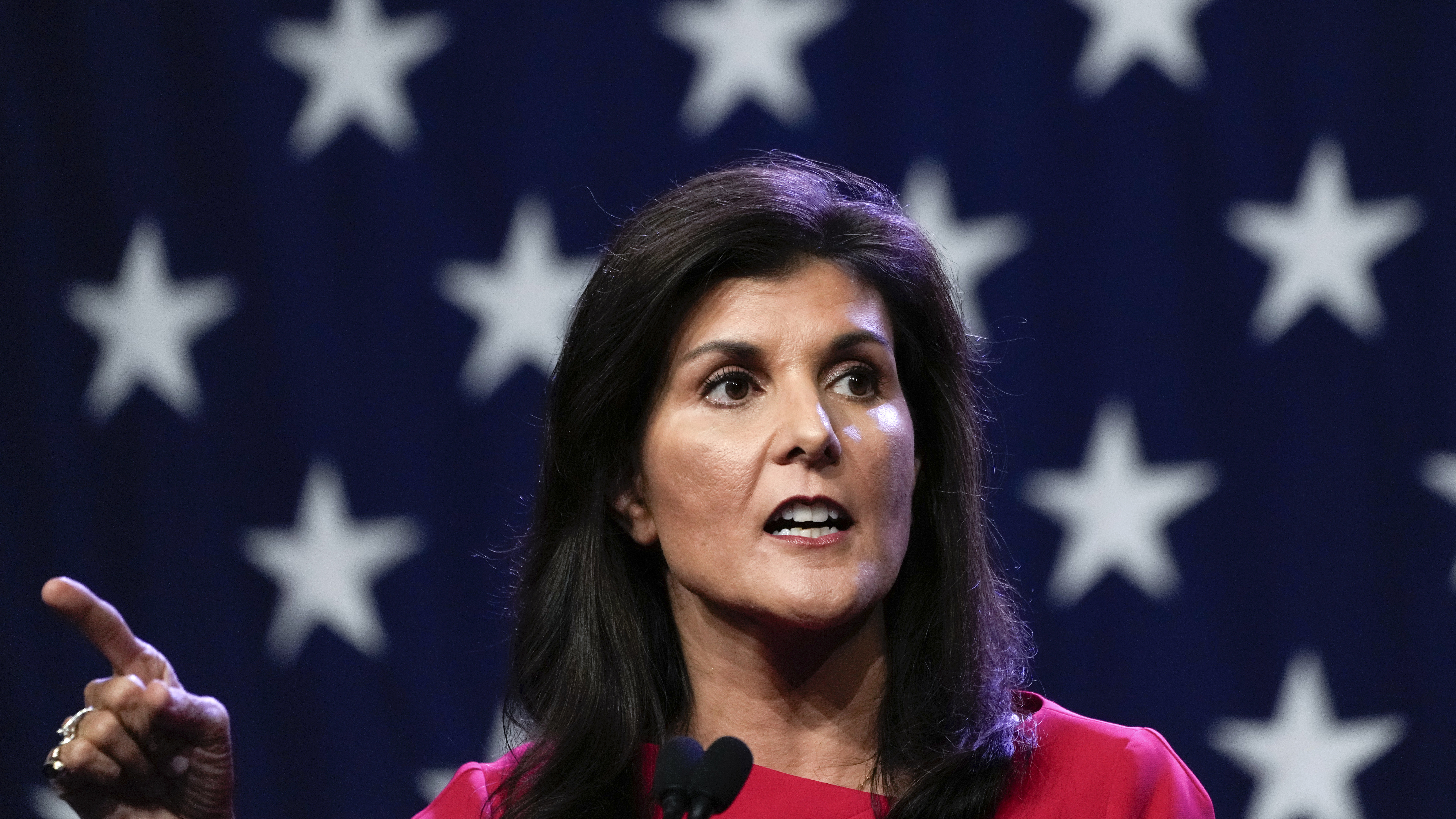 "Nikki Haley Urges GOP Voters to Look Beyond Trump's Influence"