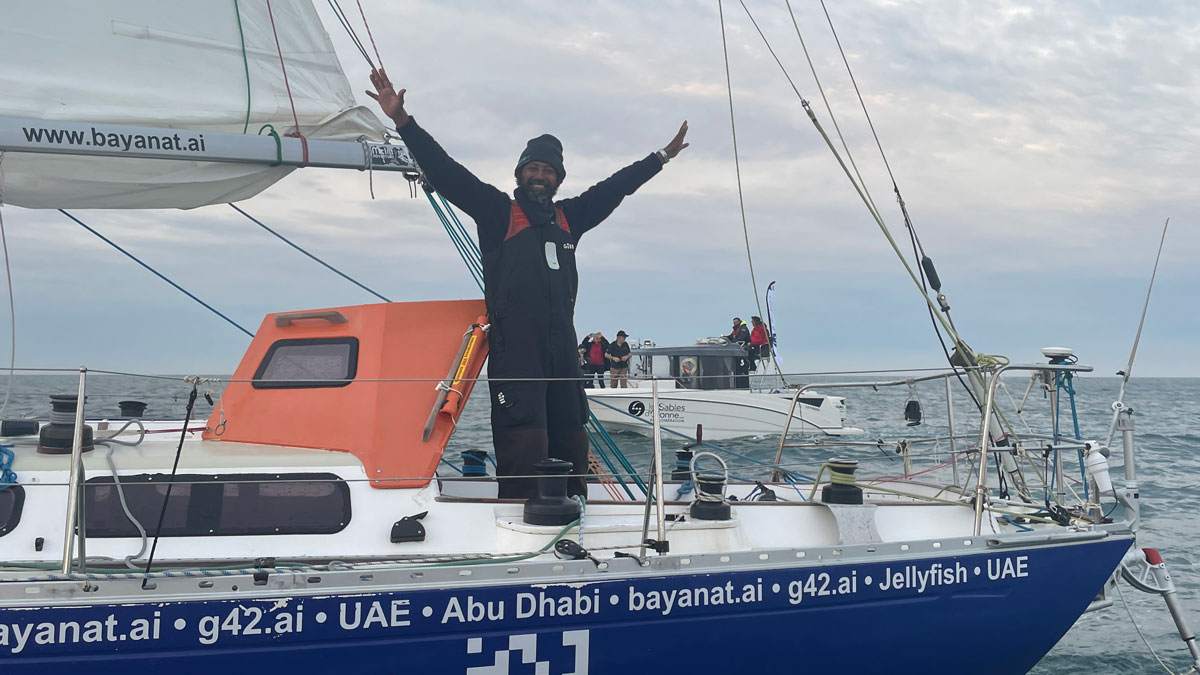 Featured image for Abhilash Tomy's Impressive Achievements in the Golden Globe Race