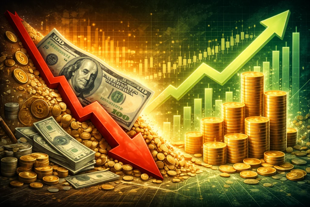 Weak Dollar, Strong Earnings: Global Exposure Lifts U.S. Firms