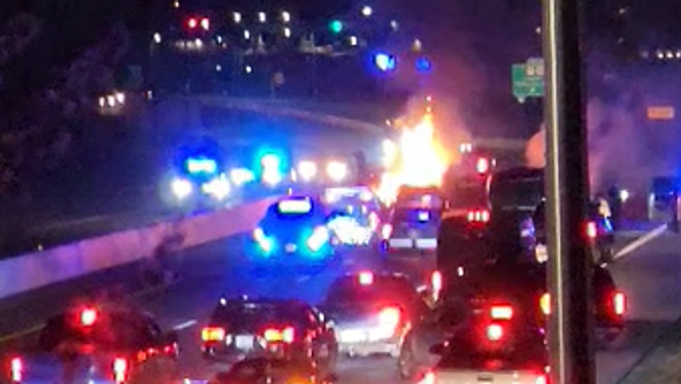 Featured image for Fiery Crash on I-95 Northbound in Portland Prompts Reopening