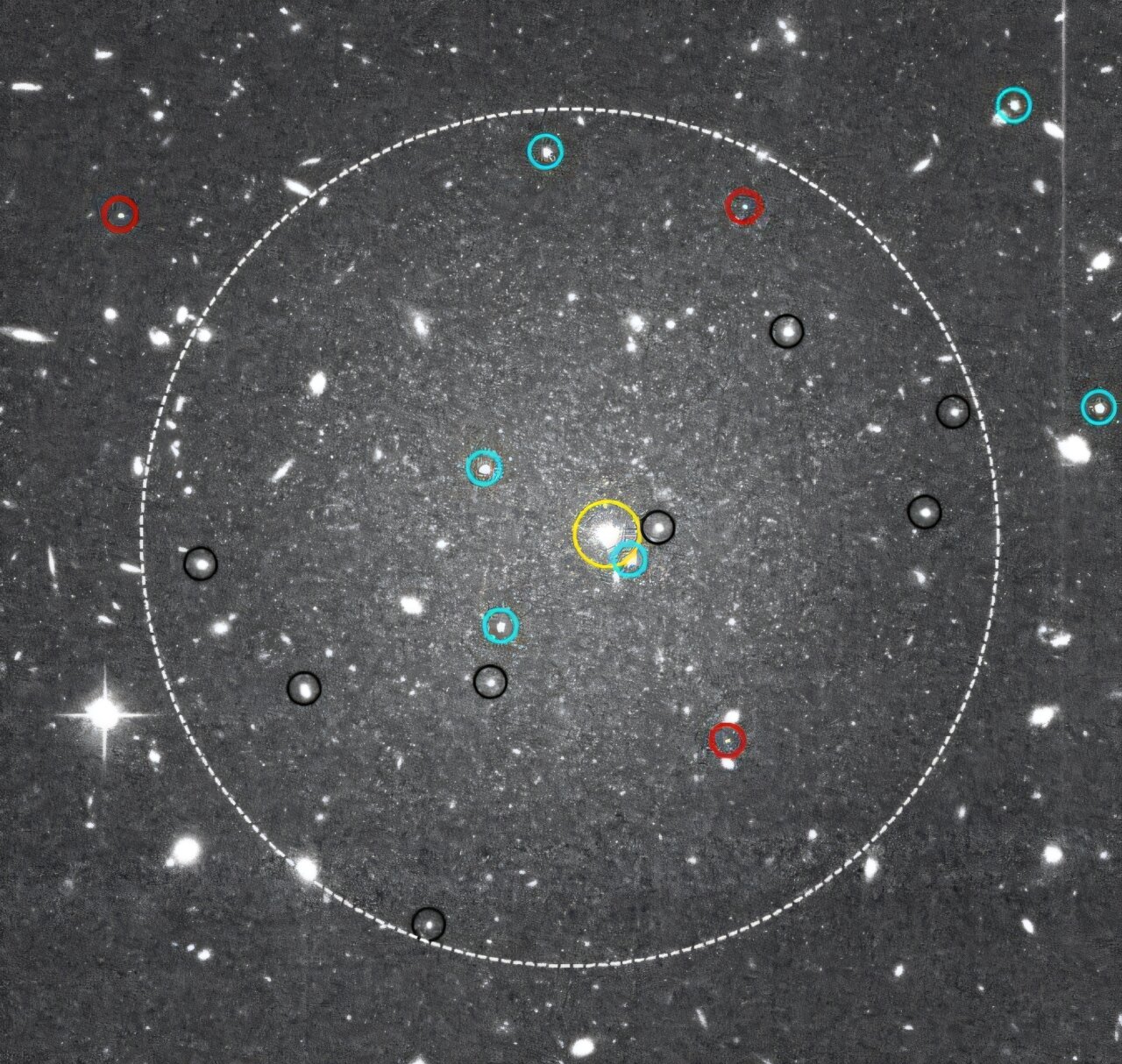 Featured image for Astronomers Investigate VCC 615's Globular Clusters