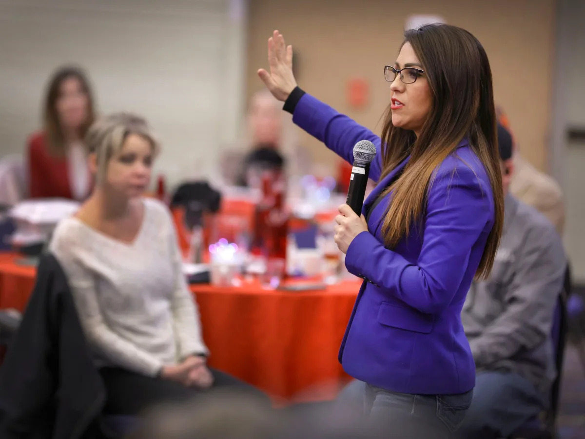 Featured image for "Lauren Boebert's First Debate Challenge in New District"