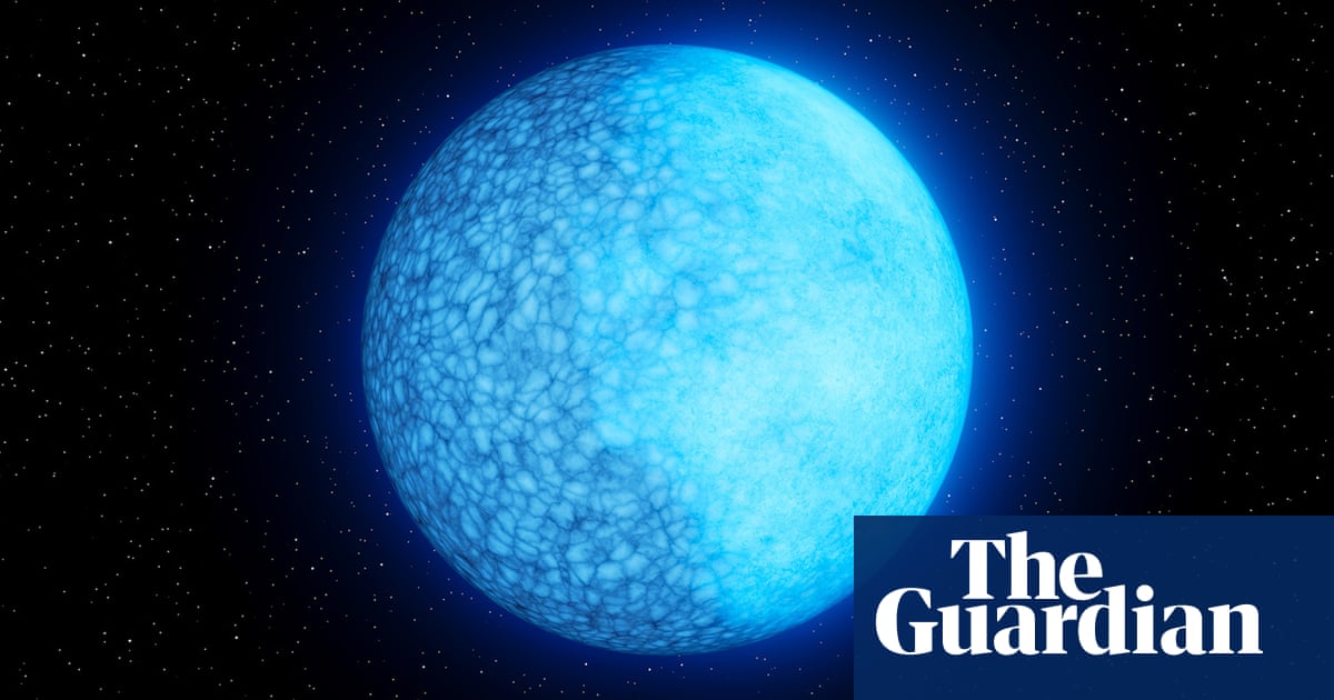 Puzzling Two-Faced Star: Hydrogen and Helium Sides Baffle Astronomers