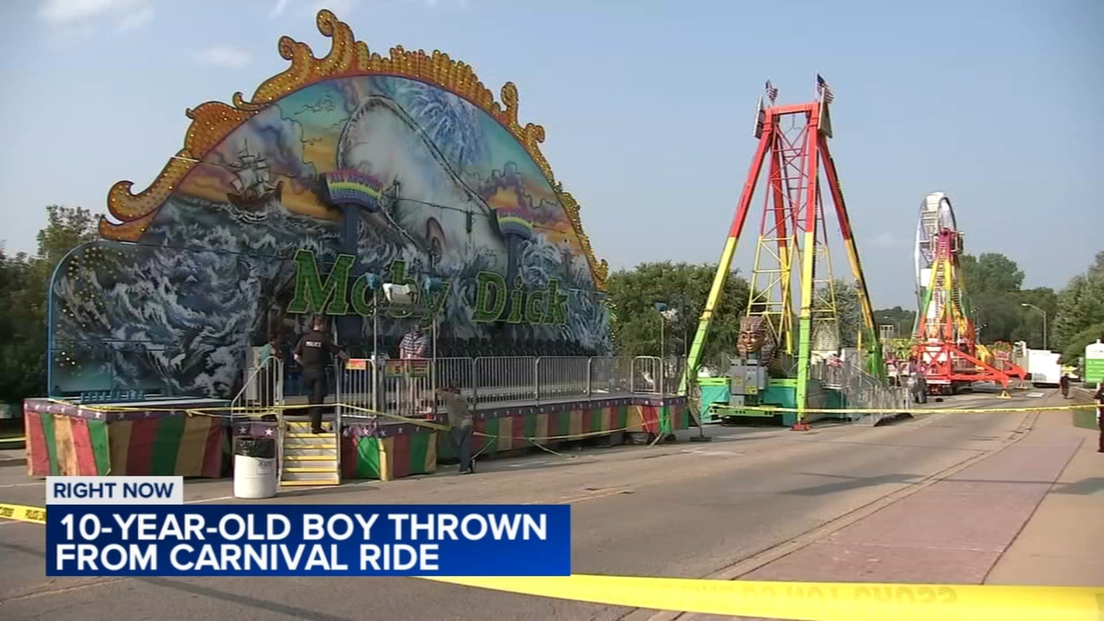 Featured image for "10-year-old boy hospitalized after fall from Moby Dick ride at Antioch IL carnival"
