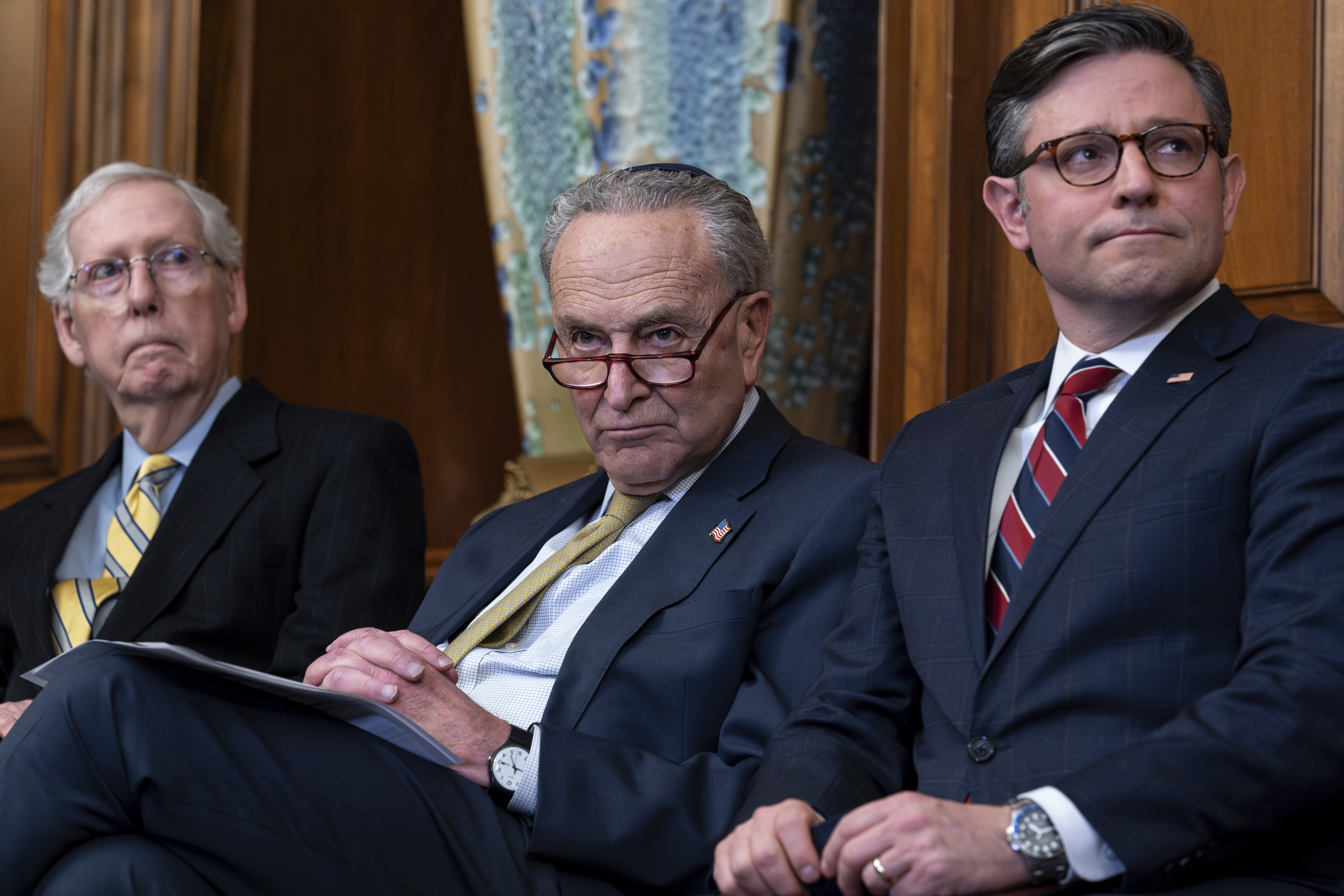 "Senate Faces Showdown Over Border Deal and Ukraine Aid as GOP Leaders Struggle"