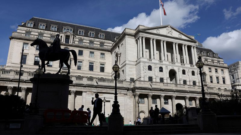 Bank of England Maintains High Interest Rates, Downgrades UK Economic Growth Forecasts