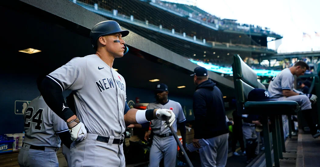 Yankees' Aaron Judge Sidelined with Toe Injury on IL