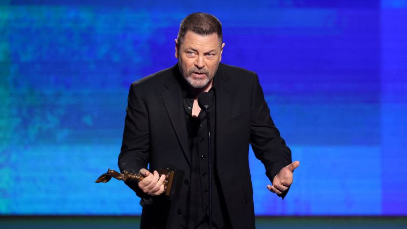 Featured image for "Nick Offerman Condemns Homophobic Hate in 'The Last of Us' Role"