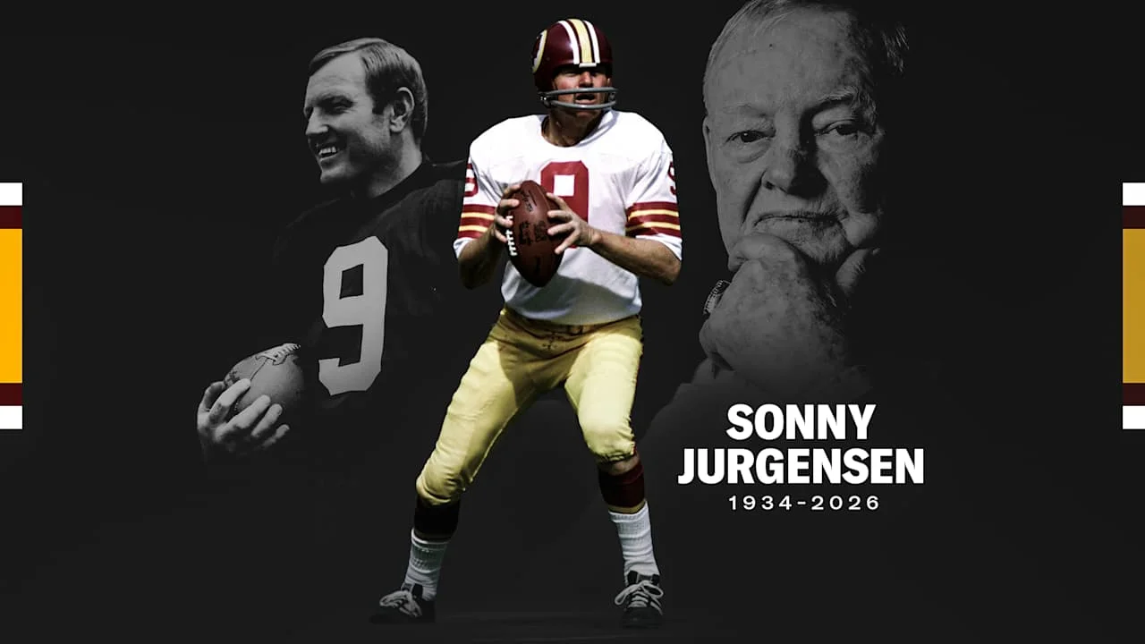 Washington's golden arm: Sonny Jurgensen dies at 91