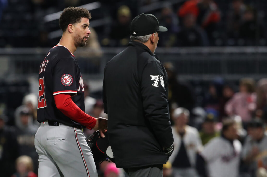 Featured image for Nationals DFA Jorge Lopez Amid Bullpen Shakeup