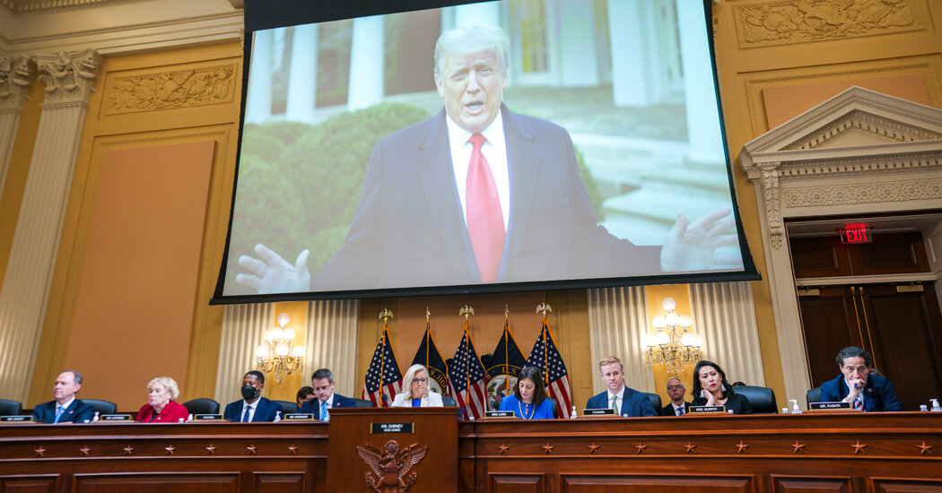 House Panel's Work Crucial in Trump Jan. 6 Indictment