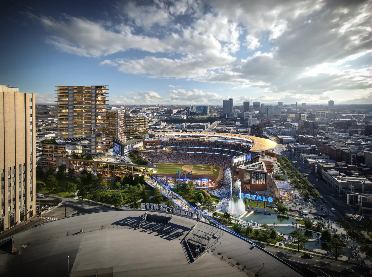 Featured image for Kansas City Royals Select Crossroads Site for New Downtown Stadium