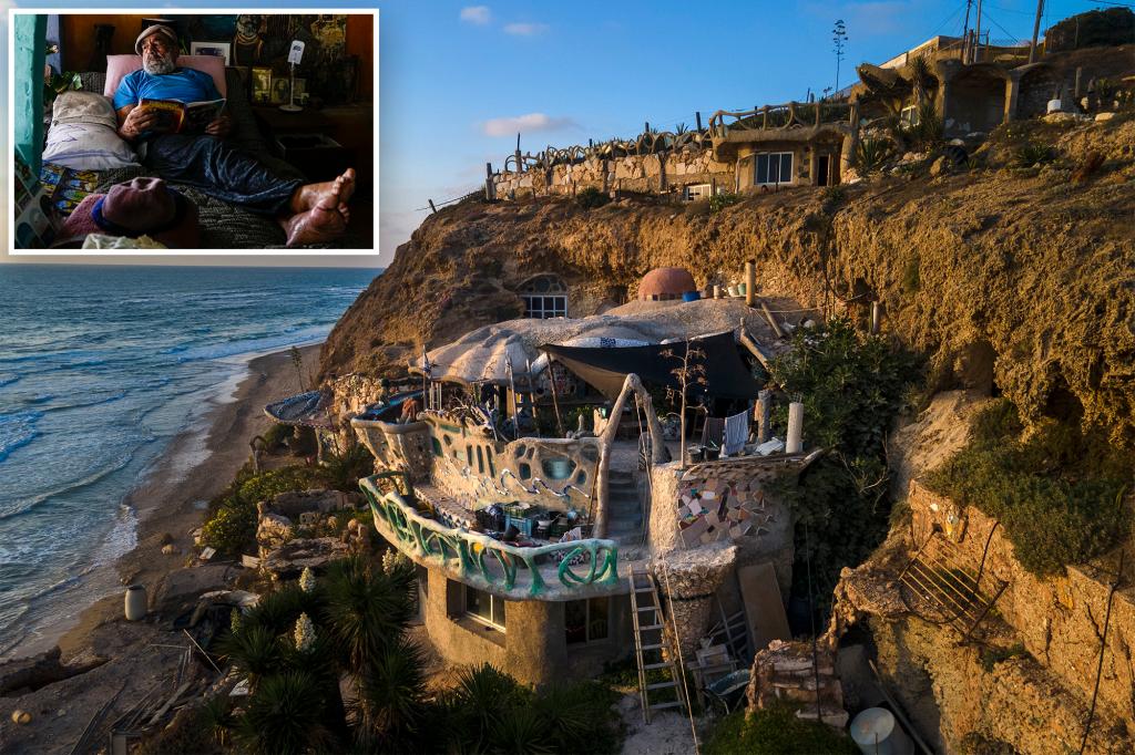 Featured image for Israel Moves to Evict Squatter from Elaborate Cave Home on Mediterranean Beach After 50 Years
