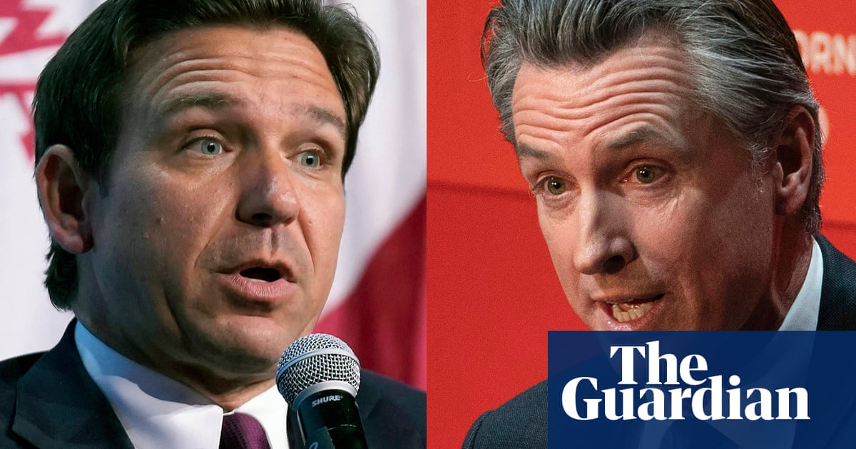 "DeSantis and Newsom Clash in High-Stakes Debate Showdown"