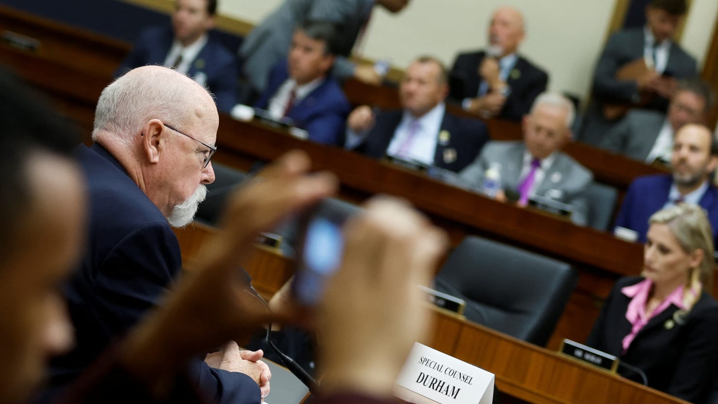 Featured image for John Durham's Explosive Testimony Before Congress.