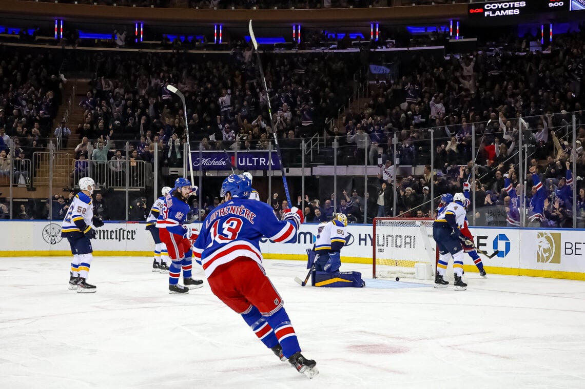 Featured image for "Rangers' Trade Deadline Moves Set Stage for Showdown with Blues at Garden"