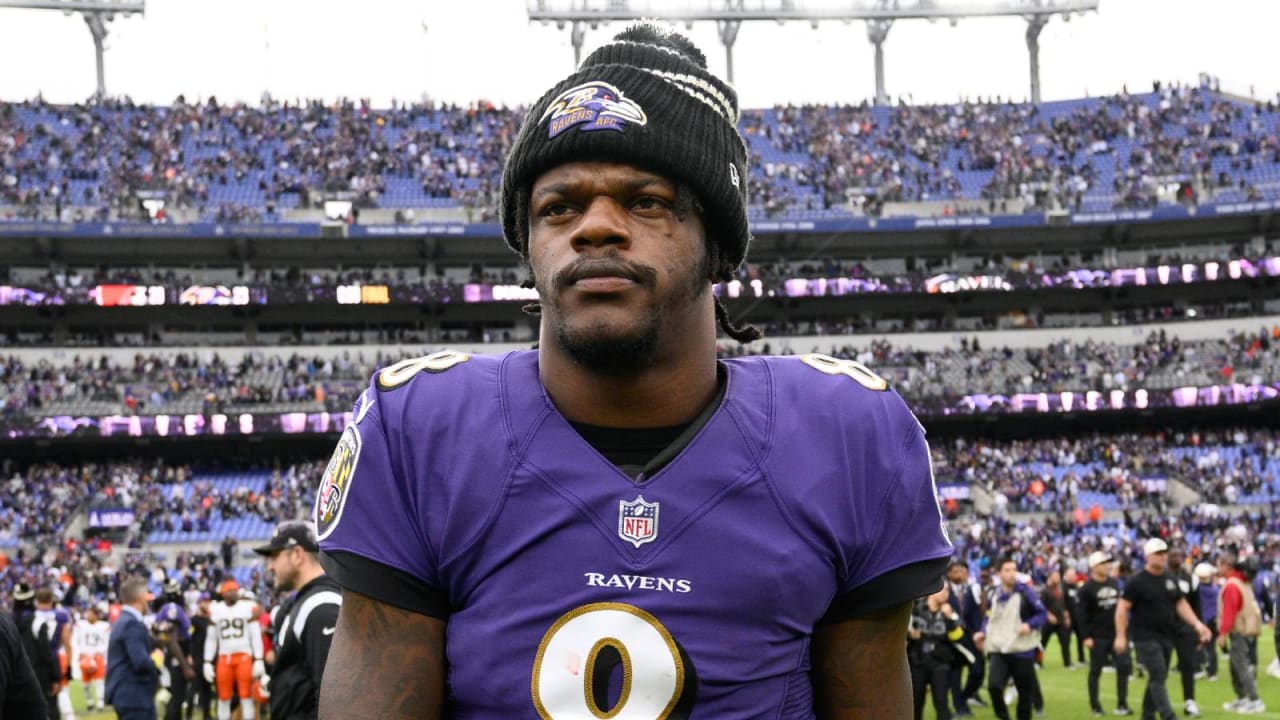 Lamar Jackson faces trade rumors and injury criticism in NFL.